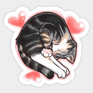 A Cat Named Manga Sticker